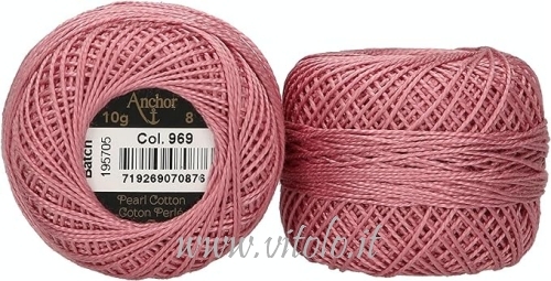 PEARLY EMBROIDERY YARN        CCC 4591/4596 'ANCHOR'
