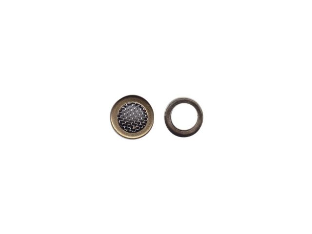 BUTTON-HOLE AND PARTS         BRASS EYELET NET-STYLE