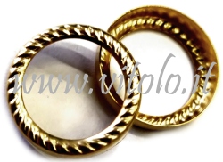 CORES FOR BUTTONS             FLOWER GOLD RING FOR BUTTONS