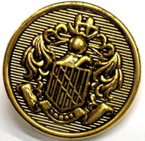 METALLIZED BUTTONS             W/COAT OF ARM