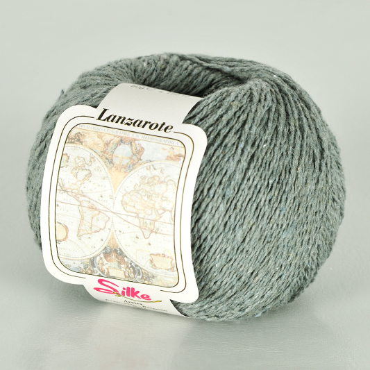 SILKE KNITTING YARN           80%COTT.RICYCL./15%COTT./5%FIB