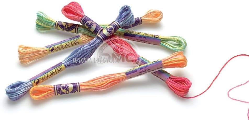 EMBROIDERY THREAD              DMC MOULINE COLOR VARIATION