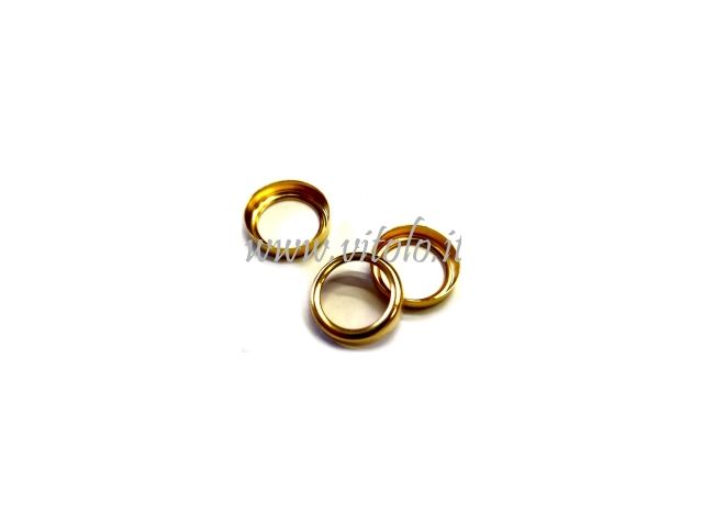 COVERED BUTTONS               GOLD RING FOR BUTTONS