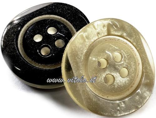 WOMEN BUTTONS                  4 HOLES PEARLED OVAL