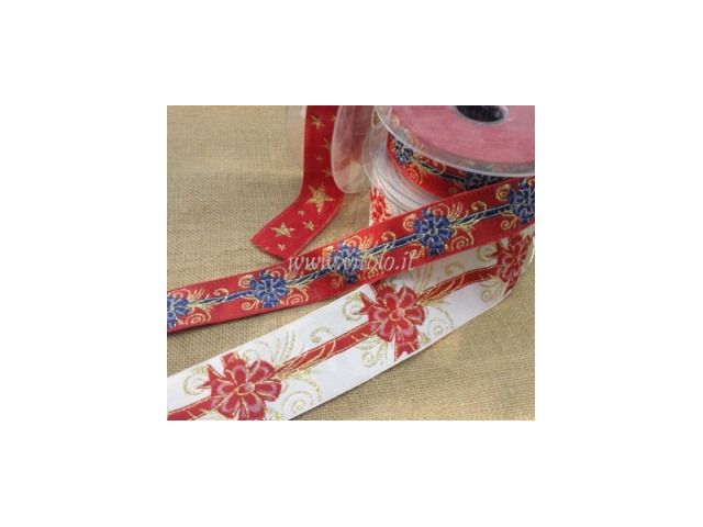 JACQUARD RIBBON                CHRISTMAS