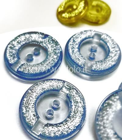 WOMEN BUTTONS                  2 HOLES METALLIZED EDGE