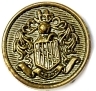 METALLIZED BUTTONS            W/COAT OF ARM
