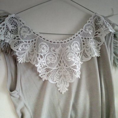 WOMAN LACE COLLAR              MACRAME'