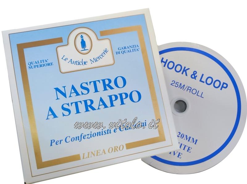 NASTRO A STRAPPO VELCRO        ADESIVO ACCOPPIATO