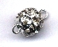 BIJOUX STRASS                  SPHERE WITH 2 RING