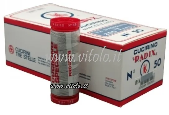 Spoloni tre stelle 100% cotone radix