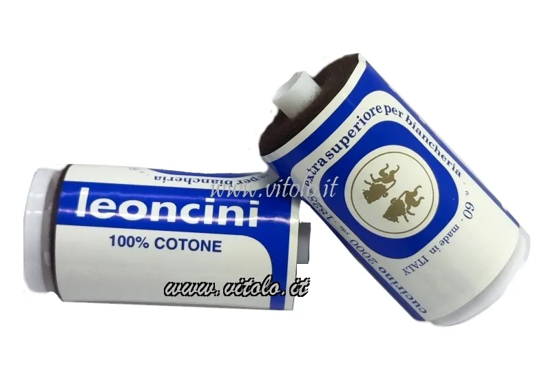 Tubetti filato per cucire Cotone 60/2