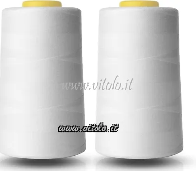Cucirino 4000 yds in poliestere 40/2 è un filato resistente