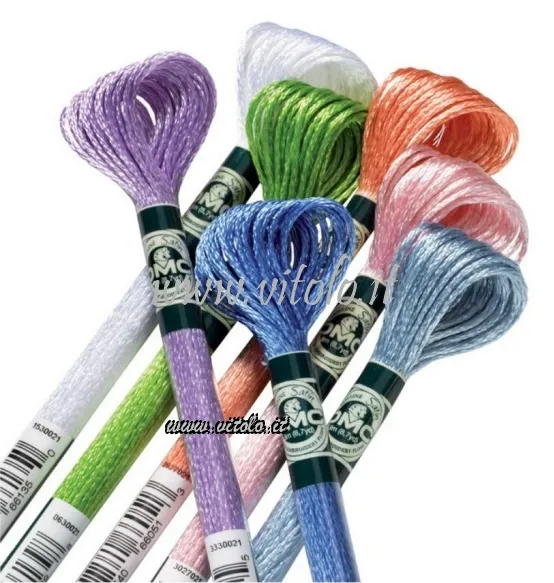 Filato per ricamo Mouline dmc satin