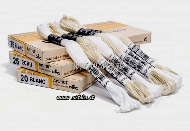 Dmc art 107 blanco/ecrú
