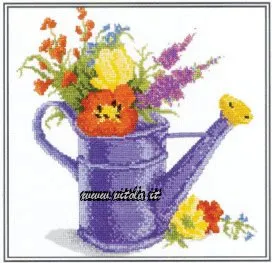 Kit con filato da ricamo