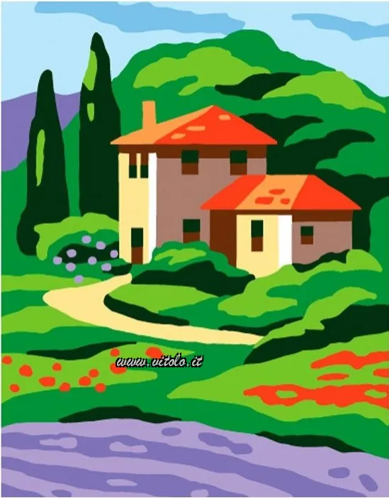 Kit con filato da ricamare