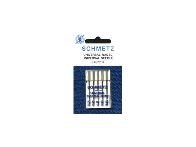Schmetz 130/705h-m microtex machine needles