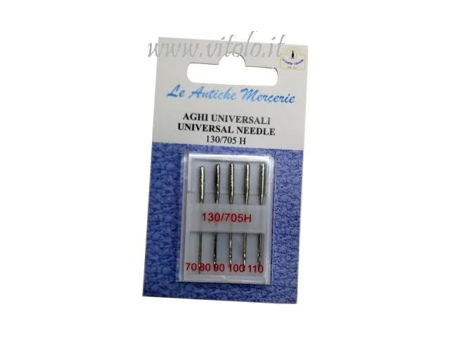Aghi macchina 130/705h assortiti per tessuti