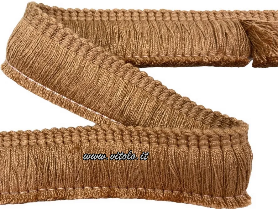 Frangia Rayon 3 cm in pezza da 20/25 metri
