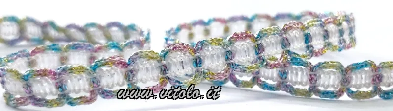 Passamaneria agremano Rayon/lurex