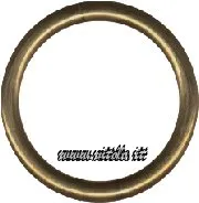 Anelli Ottone lucido