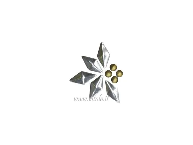 Metallo Swarovski adatto per decorazioni su tessuti