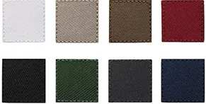 Applicazioni autoadesive quadrate da 2 cm