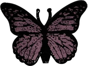 Aplicación termoadhesiva en forma de mariposa