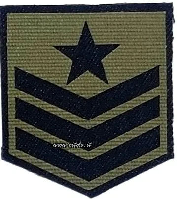 Iron-on military badges for easy customization of fabrics