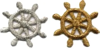 Termoadesive Timone lurex in busta da 6 pezzi