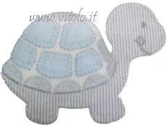 Thermoaufkleber in Form einer Schildkröte
