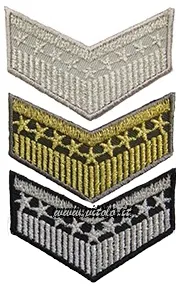Practical adhesive patches in a bag of 2 pieces
