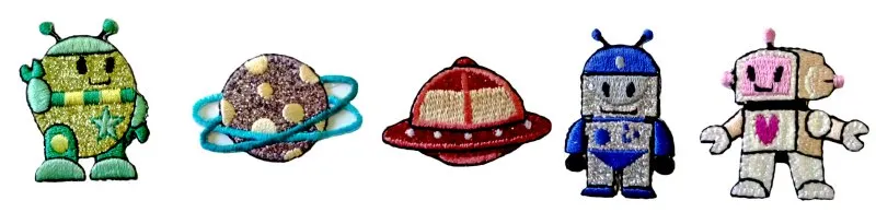 Versatile adhesive patches in various shapes