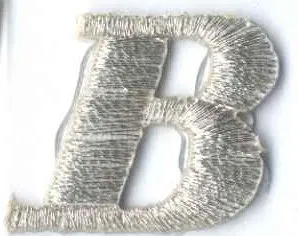 Practical iron-on appliqués, ideal for textile applications