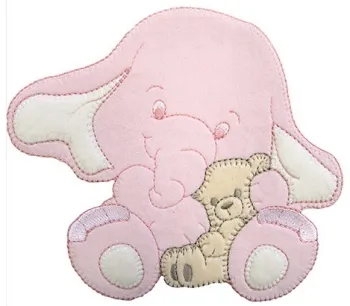 Termoadesive Elefante gra