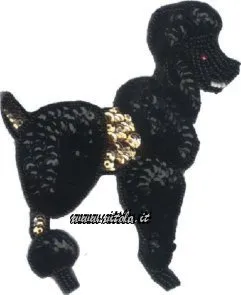 Paillettes Barboncino in busta da 12 pezzi