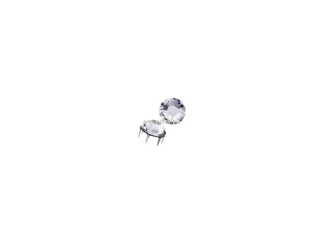 Strass swarovski 4 punte per borchie in pelle