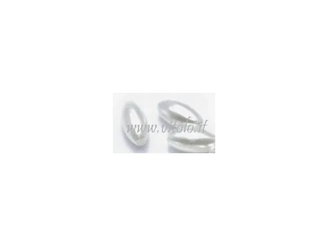 Perle ovali 4x8mm, confezionate in busta da 1 kg