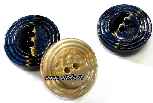 Bottoni donna 2 fori fantasia