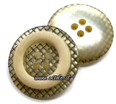 Bottoni donna 4 fori fantasia