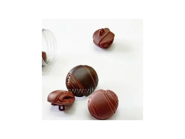 Imitation leather buttons With shank