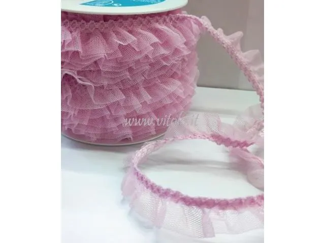 Bordure C/tulle