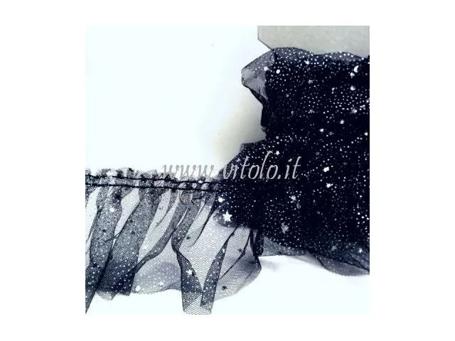 Tulle elastica da 10 cm, utile per bordure e decorazioni