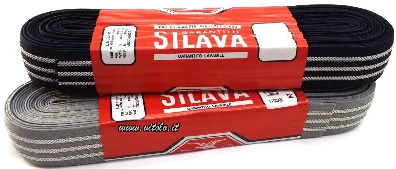 Elastico fermapantaloni C/gomma esterna