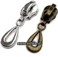 Cursori per chiusure lampo #5 x spirale 5,5mm