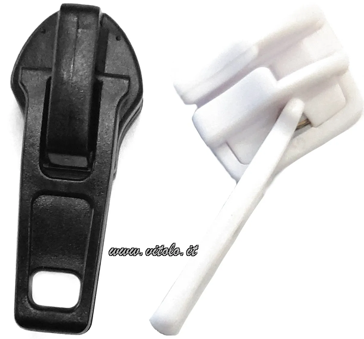 Cursore #7 per chiusure lampo in nylon