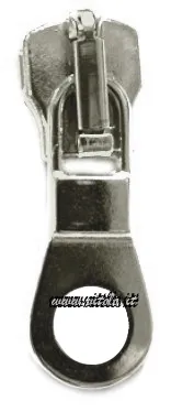 Cursore #7 per spirale 6, 4 mm ideale per chiusure lampo
