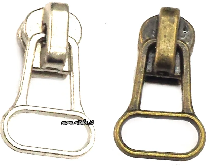 Cursori #3 metallo per chiusure lampo