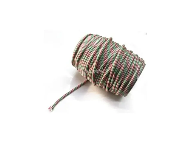 Cordoni a treccia Tricolore, robusti e versatili